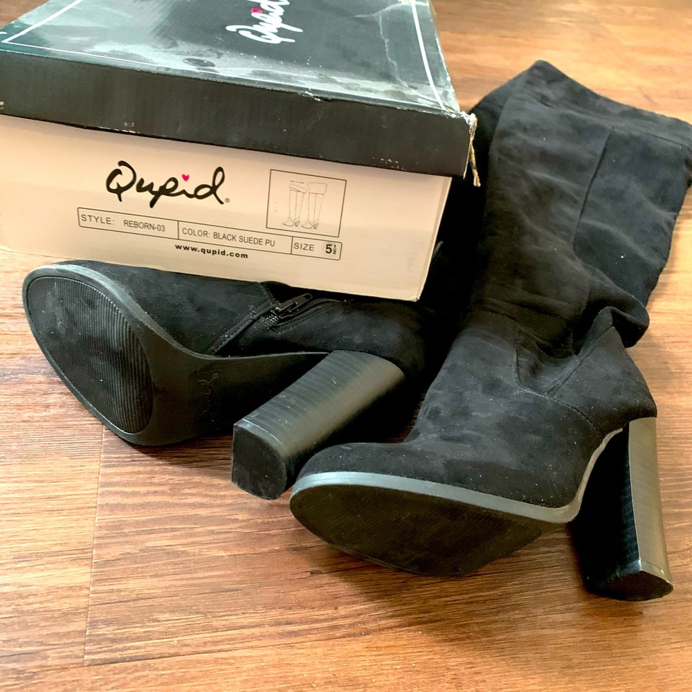 Over the knee “slouchy” boots.